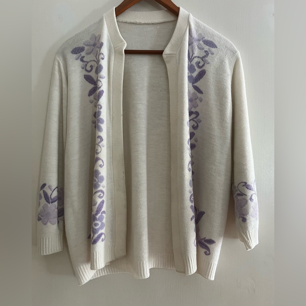 Vintage 1950s Romille Womens Sweater Small